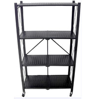 HKM-827795 4-Tier Metal Vegetable Storage Rack for Kitchen Organisation