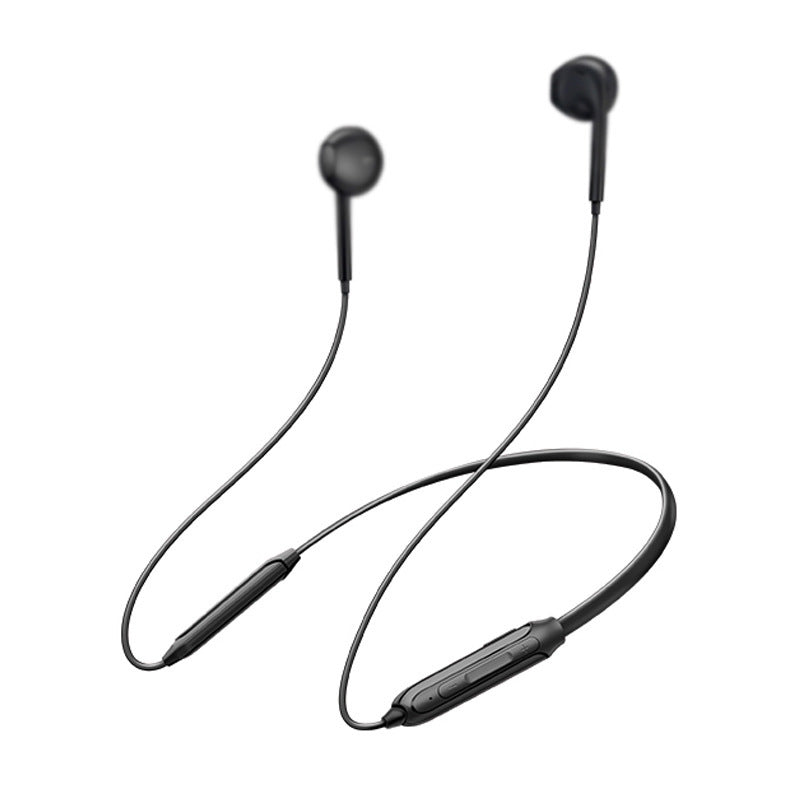 HKM-827795 Wireless Binaural Bluetooth Headset for Sports and Running with Neck Hanging Design