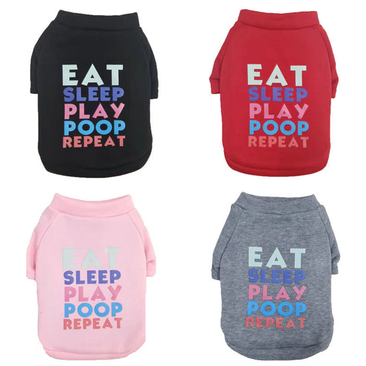 HKM-827923 Pet Fashion Thickened Sweater for Dogs - Available in Red, Black, Pink, Gray, Sizes XS to XXL