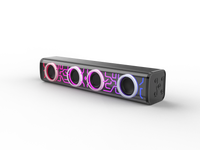 HKM-828051 8W Wired and Wireless Home Soundbar with Surround Sound for PC and Theatre Use