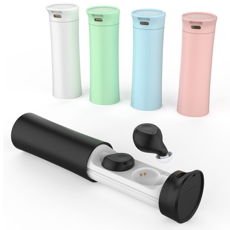 HKM-828115 Wireless Sports Headphones with Bluetooth 5.0, 15m Range, Earplug Design, 3-3.5 Hours Playtime