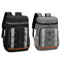HKM-828243 Leakproof Insulated Cooler Backpack - 36 Can Capacity, Ideal for Picnic, Camping, Hiking, and Travel