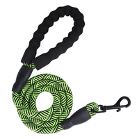 HKM-8285373 Dog Nylon Tow Rope Leash - Strong Pull-Resistant P Chain Walking Lead in Multiple Colors