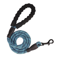 HKM-8285373 Dog Nylon Tow Rope Leash - Strong Pull-Resistant P Chain Walking Lead in Multiple Colors