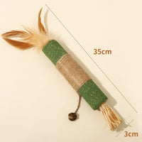 HKM-8285629 Cat Teeth Grinding Rod - Wooden Polygonum Tooth Care Tool for Cats