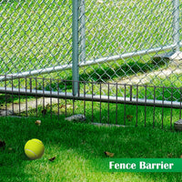 HKM-8287165 Metal Garden Floor Anti-Animal Fence - 5 Pack Steel Wire Barrier (33x43x0.35 cm)