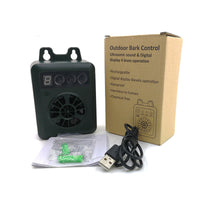 HKM-8288829 Ultrasonic Bark Control Device with Digital Display and Adjustable Sensitivity