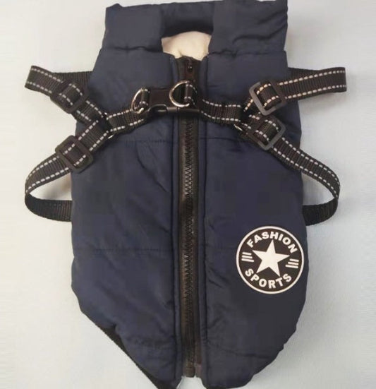 HKM-8289725 Cozy Cotton Padded Pet Apparel for Autumn and Winter in Various Colors and Sizes