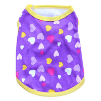HKM-8291133 Cotton Jersey Pet Vest for Dogs - Comfortable and Stylish Pet Clothing