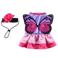 HKM-8292925 Colorful Butterfly Wings Dog Costume for Festivals in Various Sizes and Styles