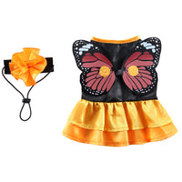 HKM-8292925 Colorful Butterfly Wings Dog Costume for Festivals in Various Sizes and Styles