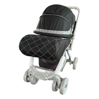 HKM-829395 3-in-1 Foldable Baby Pram with Iron and Metal Frame for Ages 0-3 Years, Includes Foot Covers