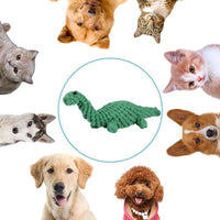 HKM-8298557 Durable Animal Design Interactive Dog Rope Toy Set for Chewing and Dental Care