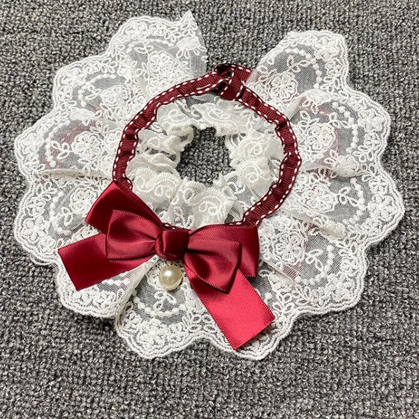 HKM-8298685 Cat Saliva Towel in Red Wine Color for Festive Decorations