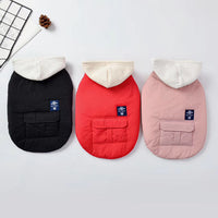 HKM-8299453 Cotton Warm Vest for Dogs - Stylish and Simple Design to Keep Pets Cozy