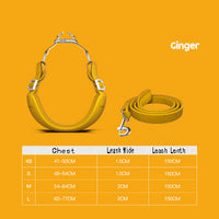 HKM-8300349 Pet Harness with 1.5m Leash for Comfortable Control
