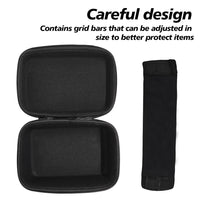 HKM-830035 Portable Dustproof Storage Box for HY300 Pro Projector - Black and Grey