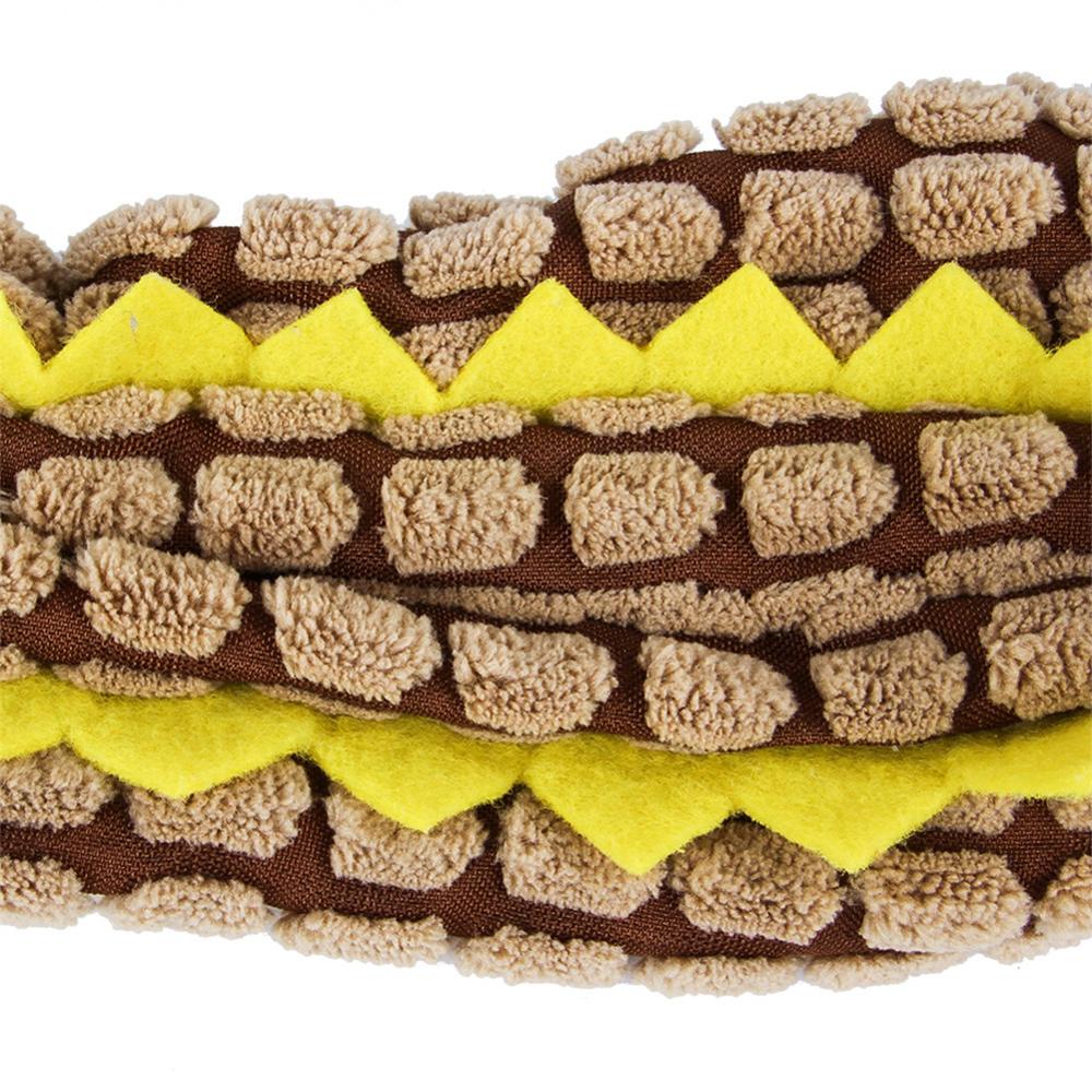 HKM-8301885 Durable Cotton Rope Pet Toy with Teeth Cleaning and Sound Features