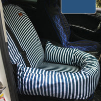 HKM-8303293 Pet Car Seat Cushion - Cloth Dog Car Kennel and Cushion for Comfort and Safety 50x50x20cm