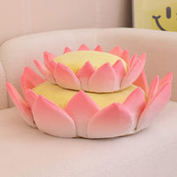 HKM-8304317 Three-Dimensional Lotus Shape Cat Sofa Bed, Soft and Detachable Indoor Cushion for Small Pets