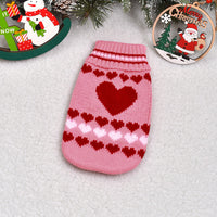 HKM-8304829 Thickened Acrylic Pet Sweater for Dogs and Cats - Various Styles and Sizes Available