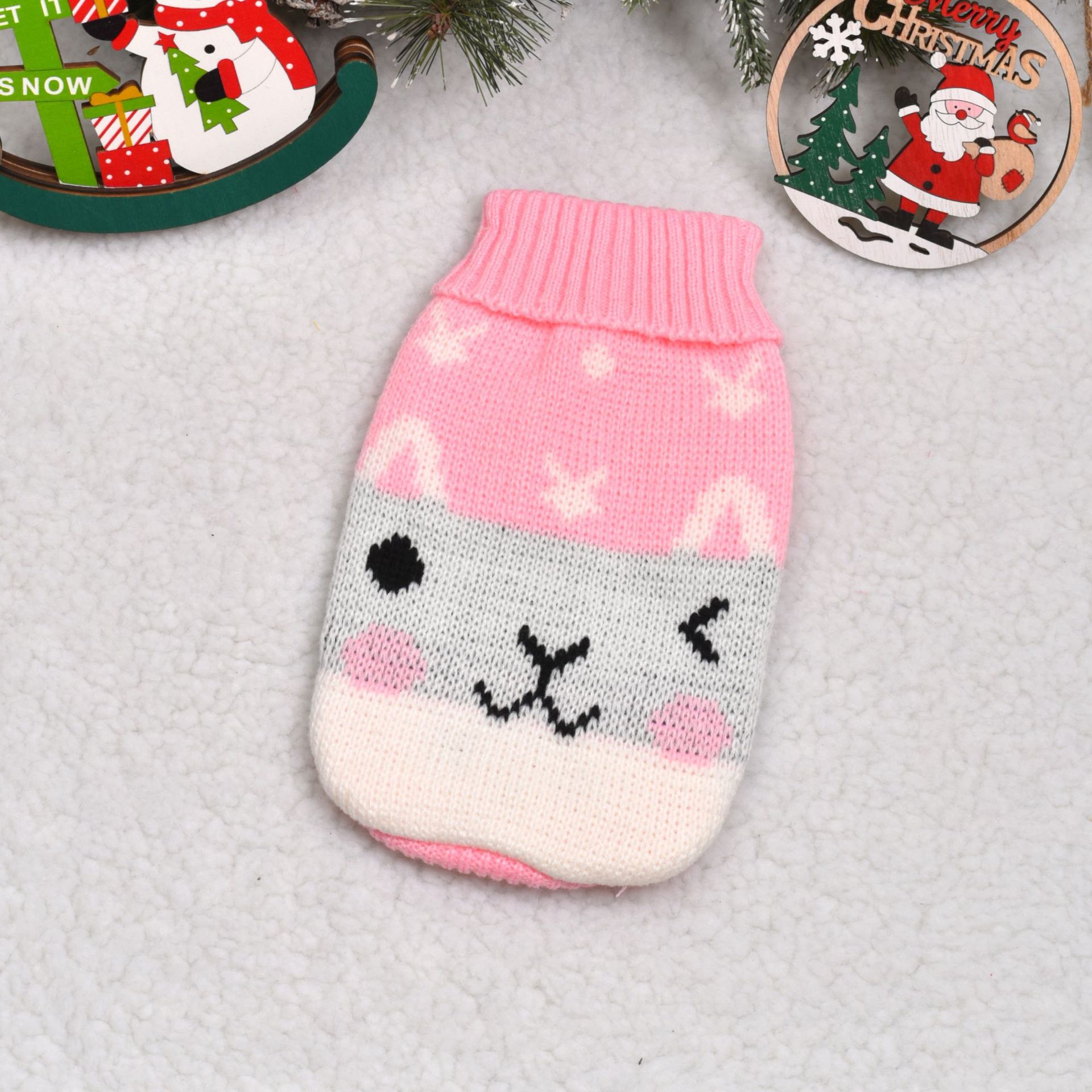 HKM-8304829 Thickened Acrylic Pet Sweater for Dogs and Cats - Various Styles and Sizes Available