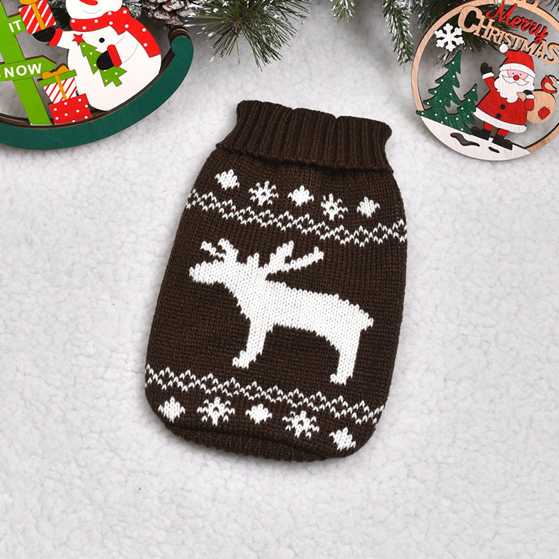 HKM-8304829 Thickened Acrylic Pet Sweater for Dogs and Cats - Various Styles and Sizes Available