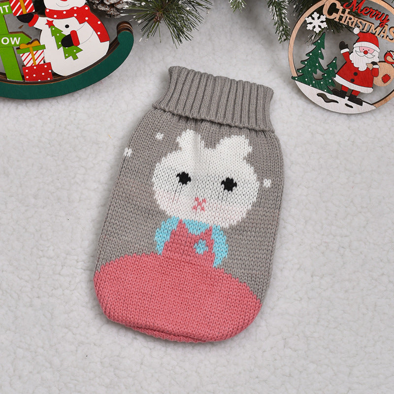 HKM-8304829 Thickened Acrylic Pet Sweater for Dogs and Cats - Various Styles and Sizes Available