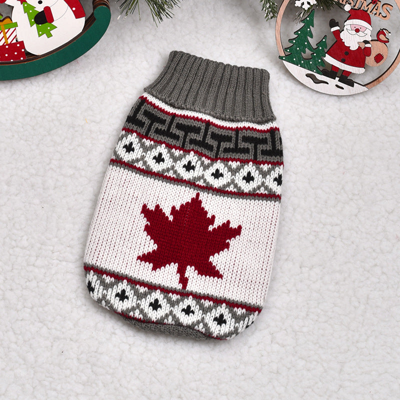 HKM-8304829 Thickened Acrylic Pet Sweater for Dogs and Cats - Various Styles and Sizes Available