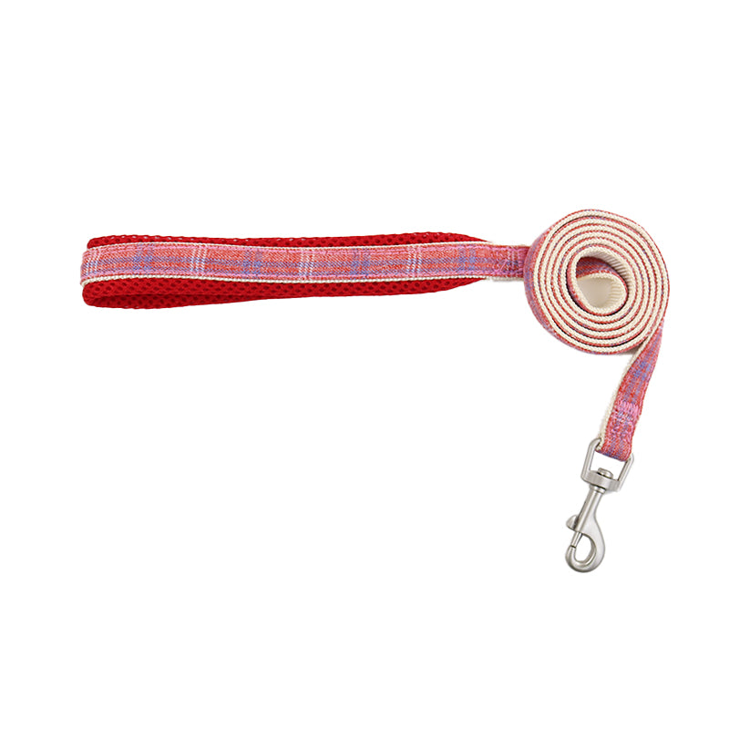 HKM-8306109 Embroidered Bovine Chest Strap Vest for Dogs with Traction Rope - Available in Multiple Colors