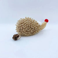 HKM-8306493 Adorable Chenille Cartoon Hedgehog Cat Toy with Catnip and Stretch Cotton