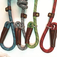 HKM-8306621 Medium Dog Training Leash - Durable Nylon, Various Colors Available (Blue, Red, Green, Beige, Orange), 1.2m Length