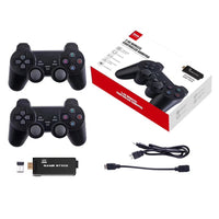 HKM-830675 Wireless HDMI Game Console with Dual Controllers and 32GB Storage for RPG Games, Open Source System, Compatible with TV