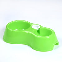 HKM-8307005 Shatter-Resistant Pet Bowl Set with Water Bottle Link for Dogs and Cats