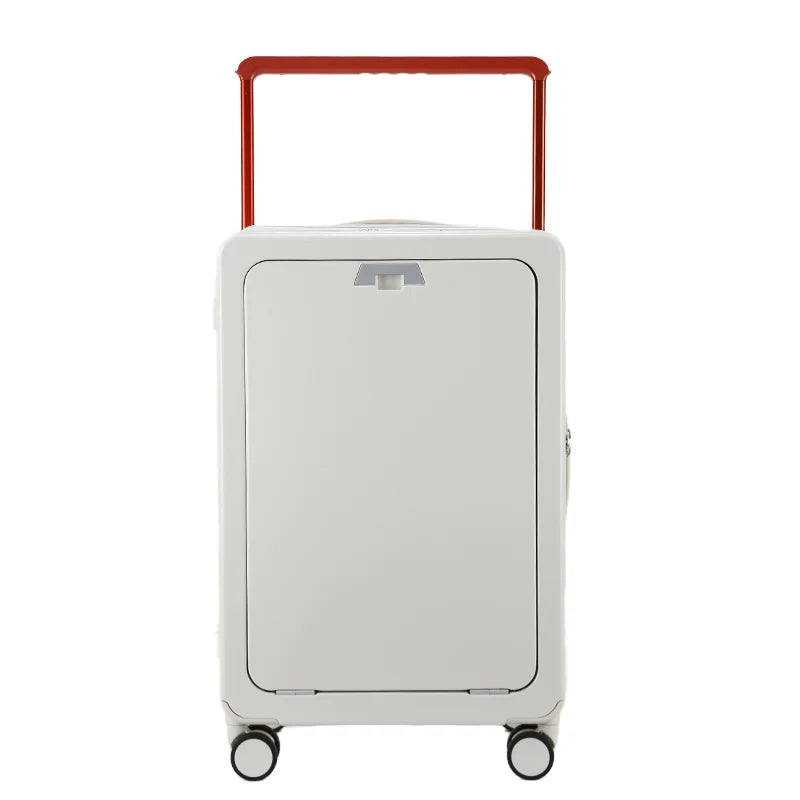 HKM-830739 High-Quality Soft Shell Travel Suitcase Set - Lightweight and Durable Carry-On Luggage