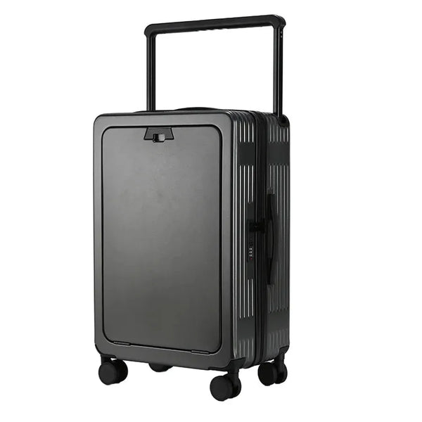 HKM-830739 High-Quality Soft Shell Travel Suitcase Set - Lightweight and Durable Carry-On Luggage