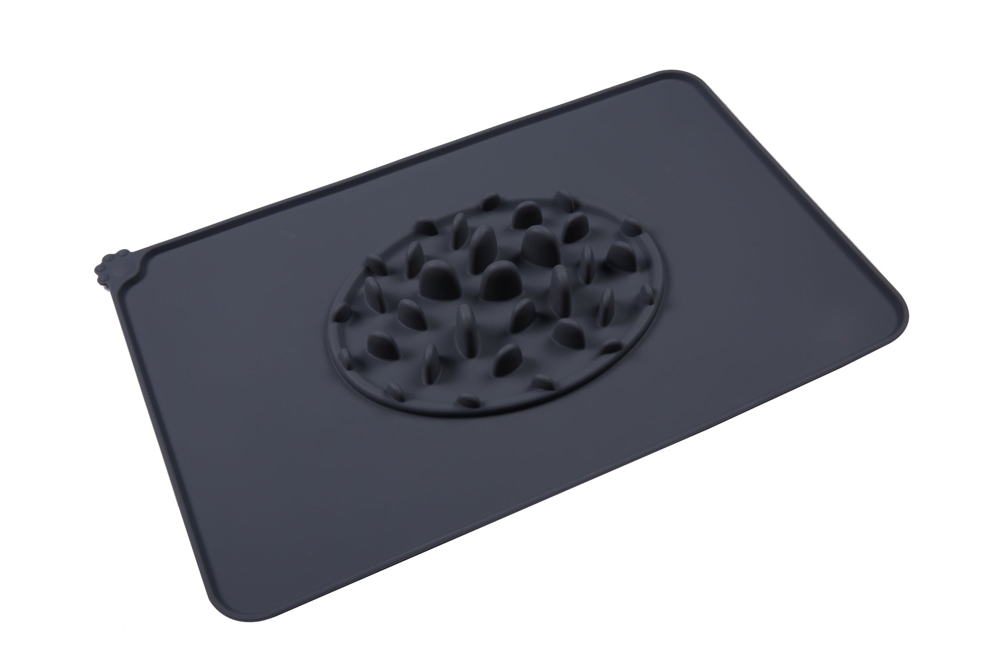 HKM-8308669 Dog Claw Slow Feeder Mat - Food Grade Silicone, Non-Slip Design for Cats and Dogs, 47x30cm