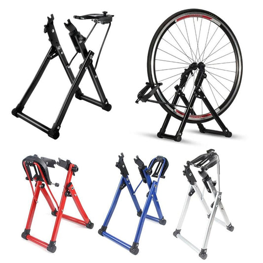 HKM-830867 Bike Wheel Truing Stand for Home Mechanics - Precision Adjustment Tool