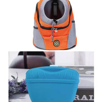 HKM-8309053 Portable Silicone Dog Snack Training Bag with Magnetic Closure and Clip - Available in Multiple Colors