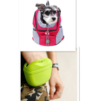 HKM-8309053 Portable Silicone Dog Snack Training Bag with Magnetic Closure and Clip - Available in Multiple Colors