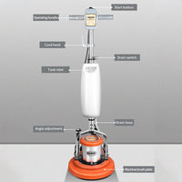 HKM-830931 13 Inch Floor Scrubber and Polishing Machine for Wood Waxing and Cleaning
