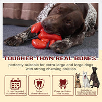 HKM-8310077 Durable Chew Toy for Large and Medium Dogs, Promotes Dental Health and Provides Hours of Fun