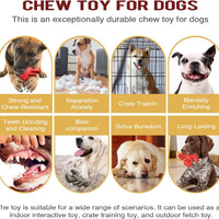 HKM-8310077 Durable Chew Toy for Large and Medium Dogs, Promotes Dental Health and Provides Hours of Fun