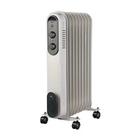 HKM-831123 Belly Portable Electric Oil-Filled Radiator Heater with Adjustable Thermostat for Home and Office Use
