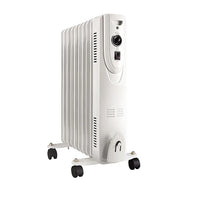HKM-831123 Belly Portable Electric Oil-Filled Radiator Heater with Adjustable Thermostat for Home and Office Use