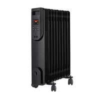 HKM-831123 Belly Portable Electric Oil-Filled Radiator Heater with Adjustable Thermostat for Home and Office Use