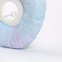 HKM-8313149 Rainbow Gradient Soft Waterproof Pet Sterilization Ring for Cats and Small Dogs