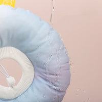 HKM-8313149 Rainbow Gradient Soft Waterproof Pet Sterilization Ring for Cats and Small Dogs