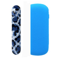 HKM-831379 Silicone Protective Charging Case with Leopard Print Side Cover for Durable Drop Resistance