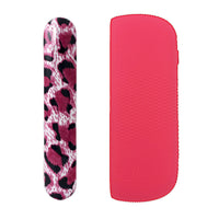 HKM-831379 Silicone Protective Charging Case with Leopard Print Side Cover for Durable Drop Resistance